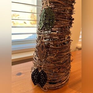 Bundle BOHO lightweigh wood earrings